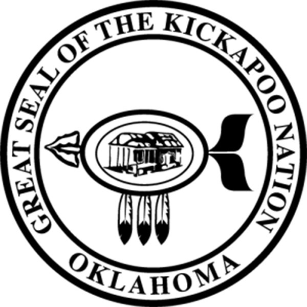 Kickapoo Tribe of Oklahoma seal.