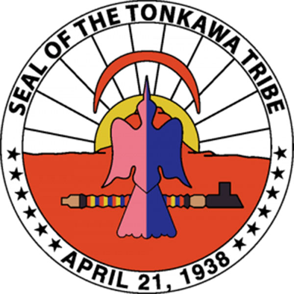 Tonkawa Tribe of Oklahoma seal.