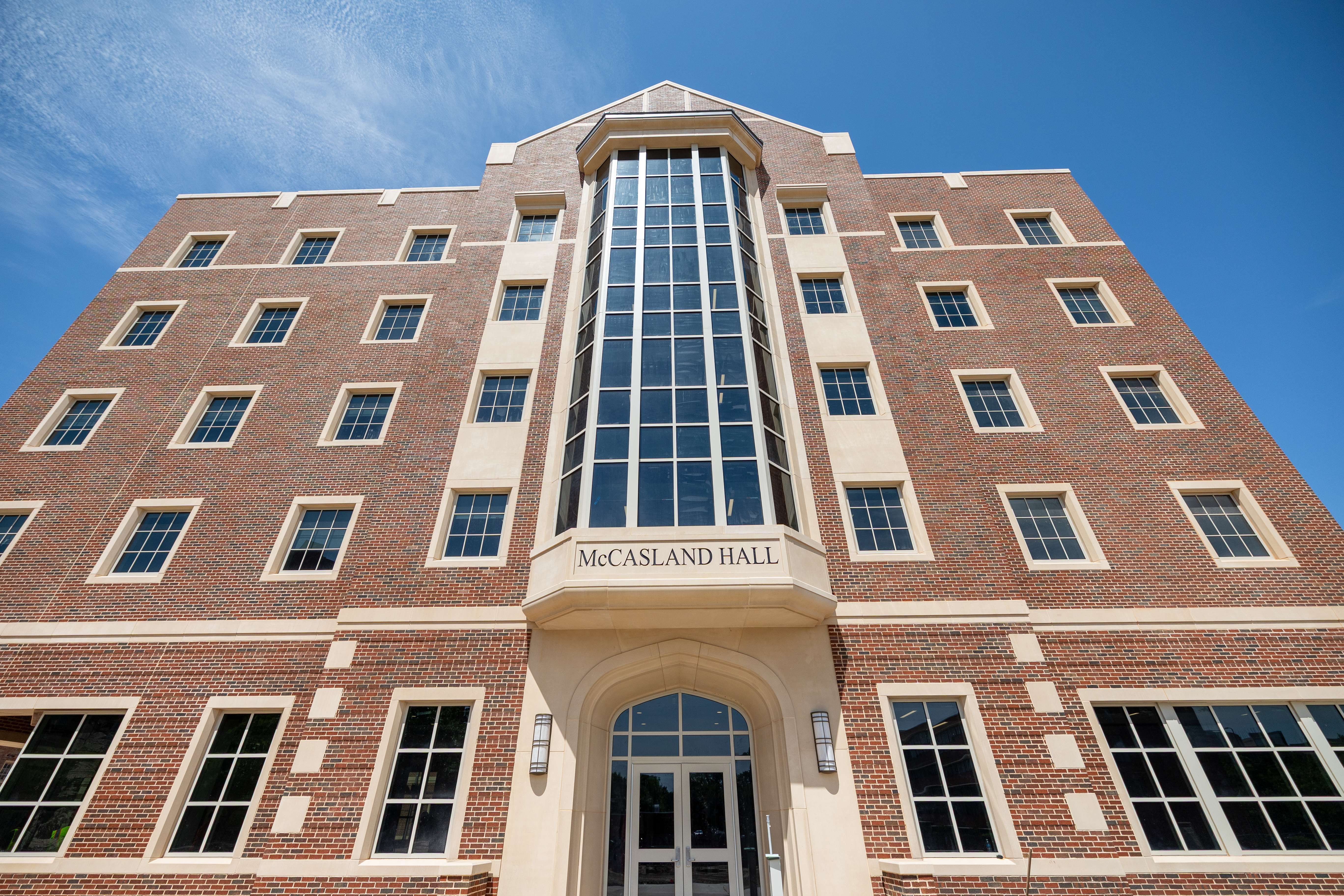 Exterior of McCasland Hall