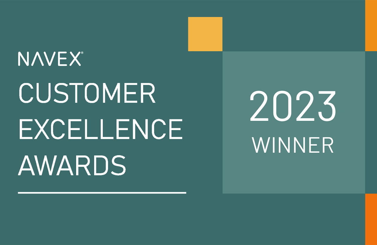 NAVEX Customer Excellence Award 2023 Winner