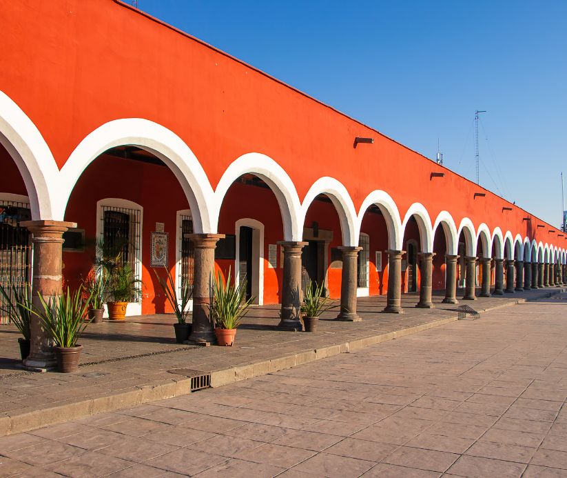 Walkway in Puebla