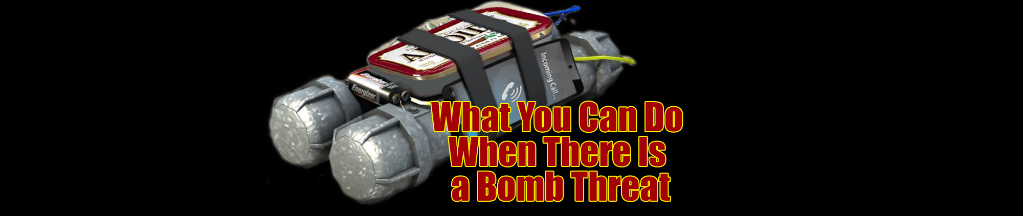 What you can do when there is a bomb theat...