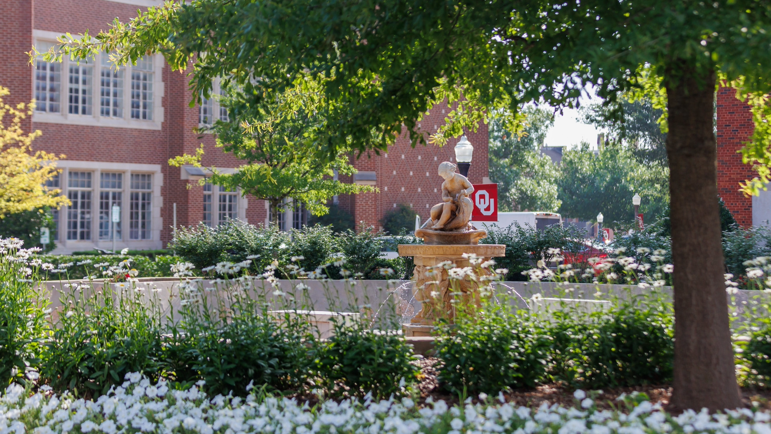 Statue on Campus