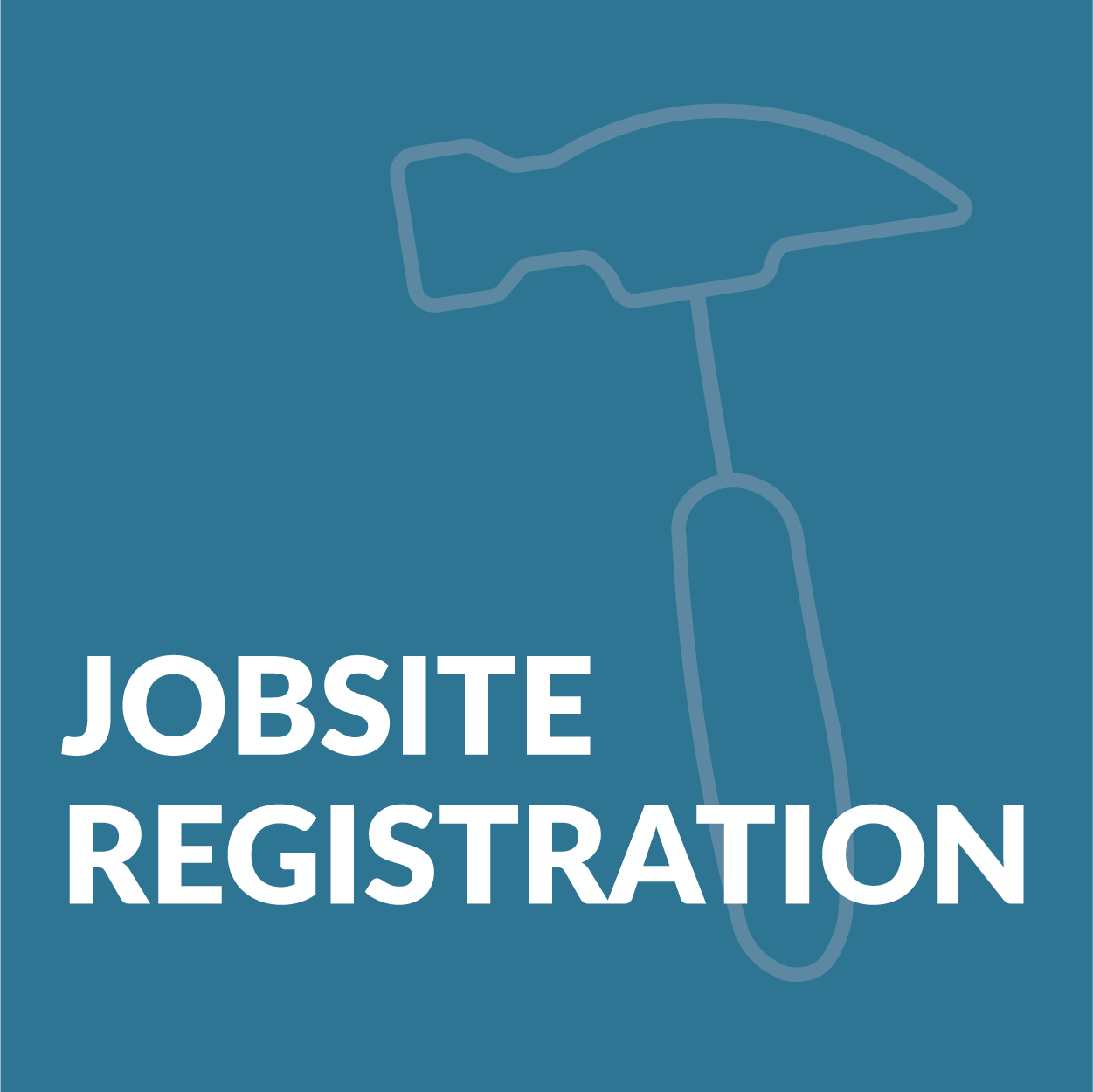 Jobsite Registration
