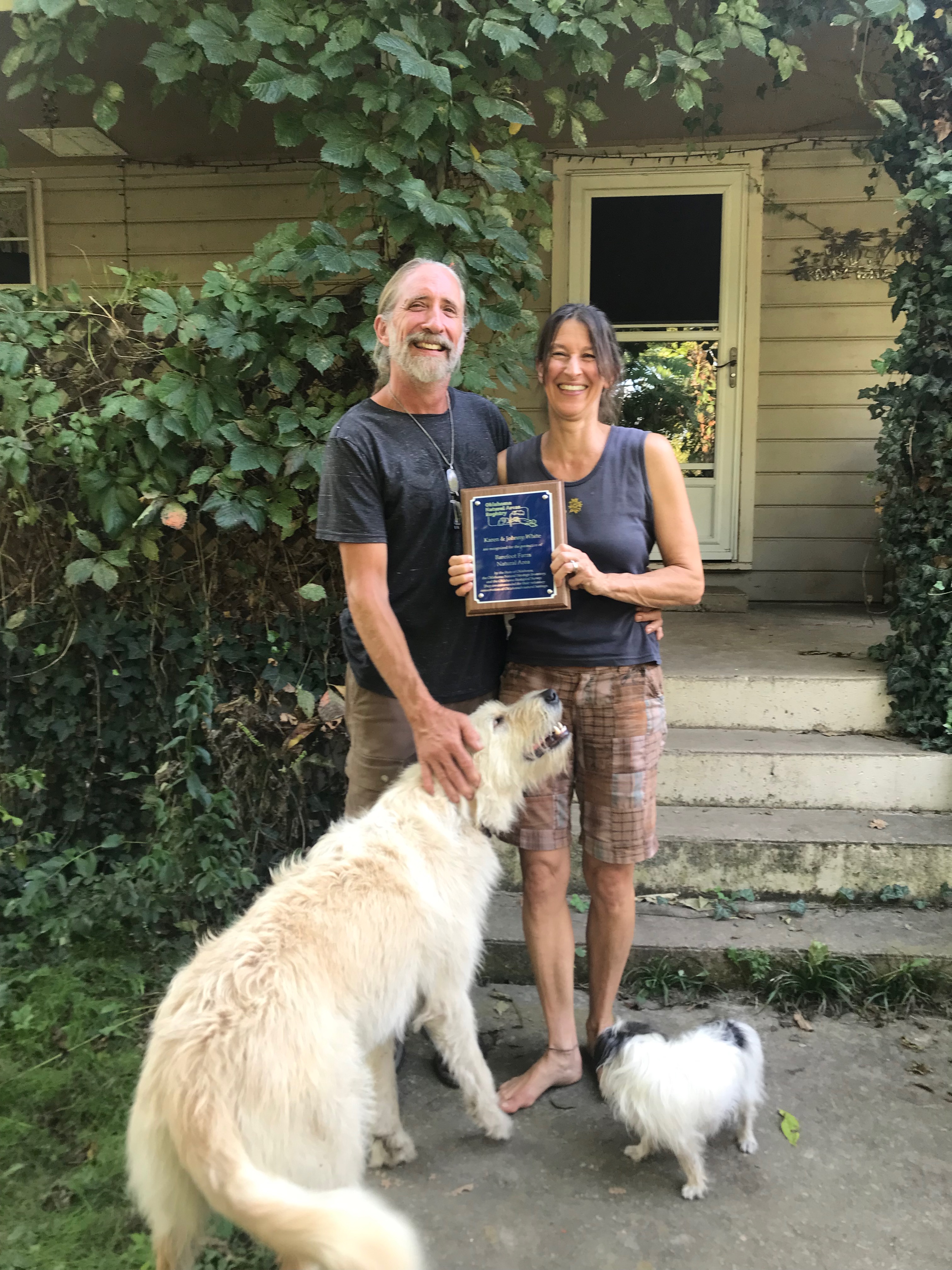 Registy Program Members with their dogs.
