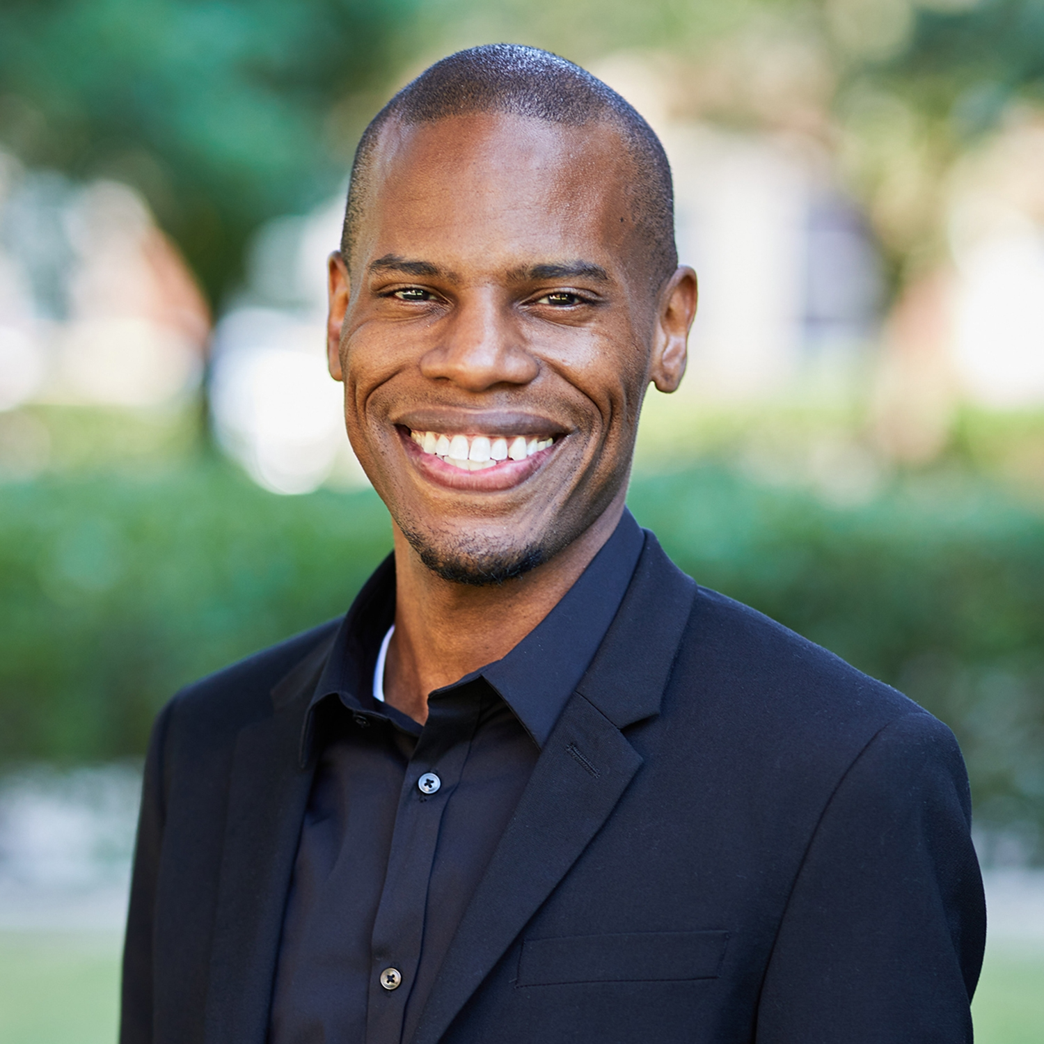 Dr. Michael Baugh smiles at the camera.