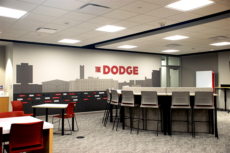 The Dodge Student Success and Advising Center New Space