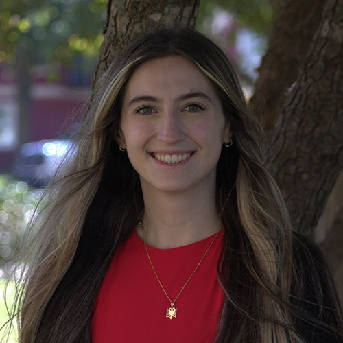 Renata Emini, Political Science GSS Senator.