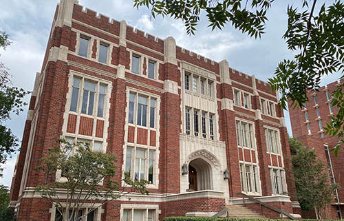 Richards Hall on the University of Oklahoma campus in Norman.