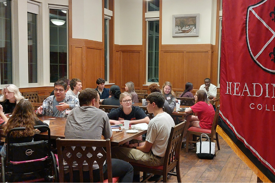 Students participating in OU Engineering Living Learning Community