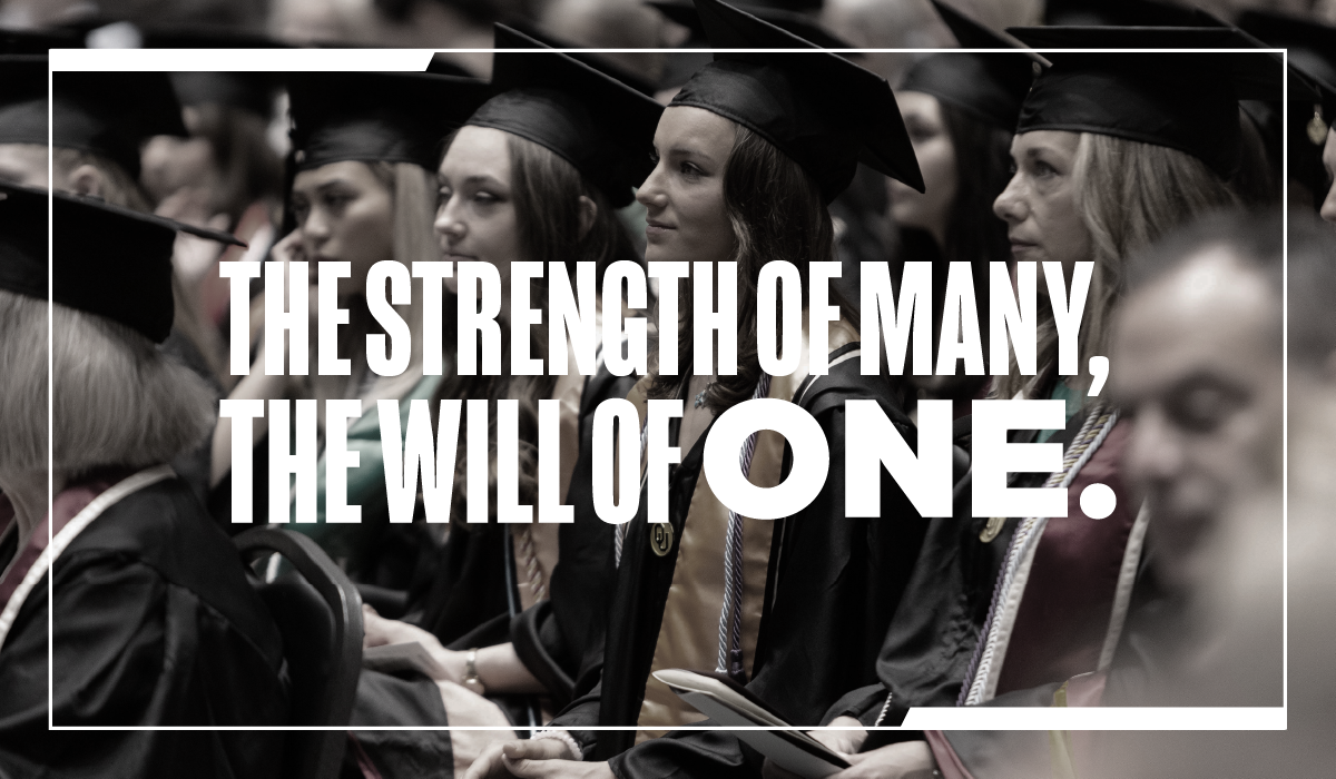 Graduate Stories: The Strength of Many, The Will of One