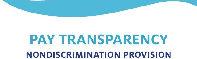 Pay Transparency Nondiscrimination Provision document header.