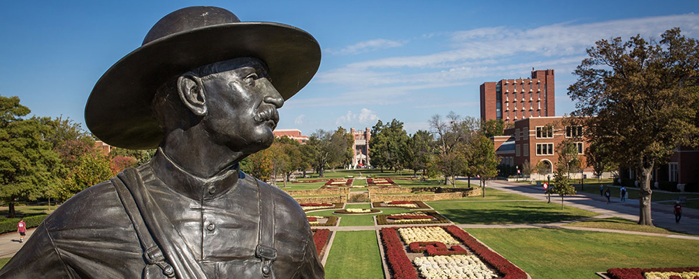 Seed Sower statue on OU Norman campus