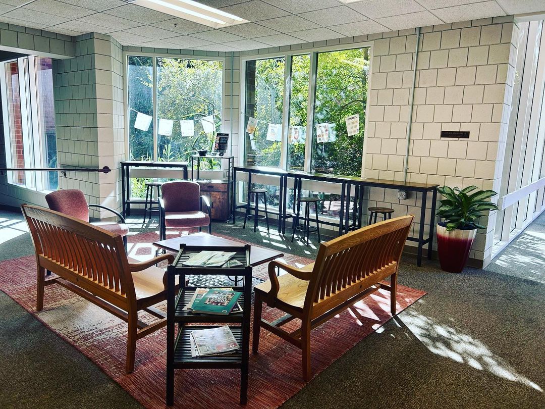 Catlett study lounge near the main office.