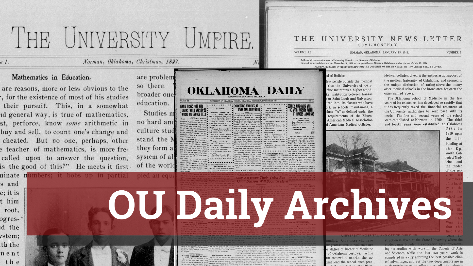 OU Daily Archive Issues