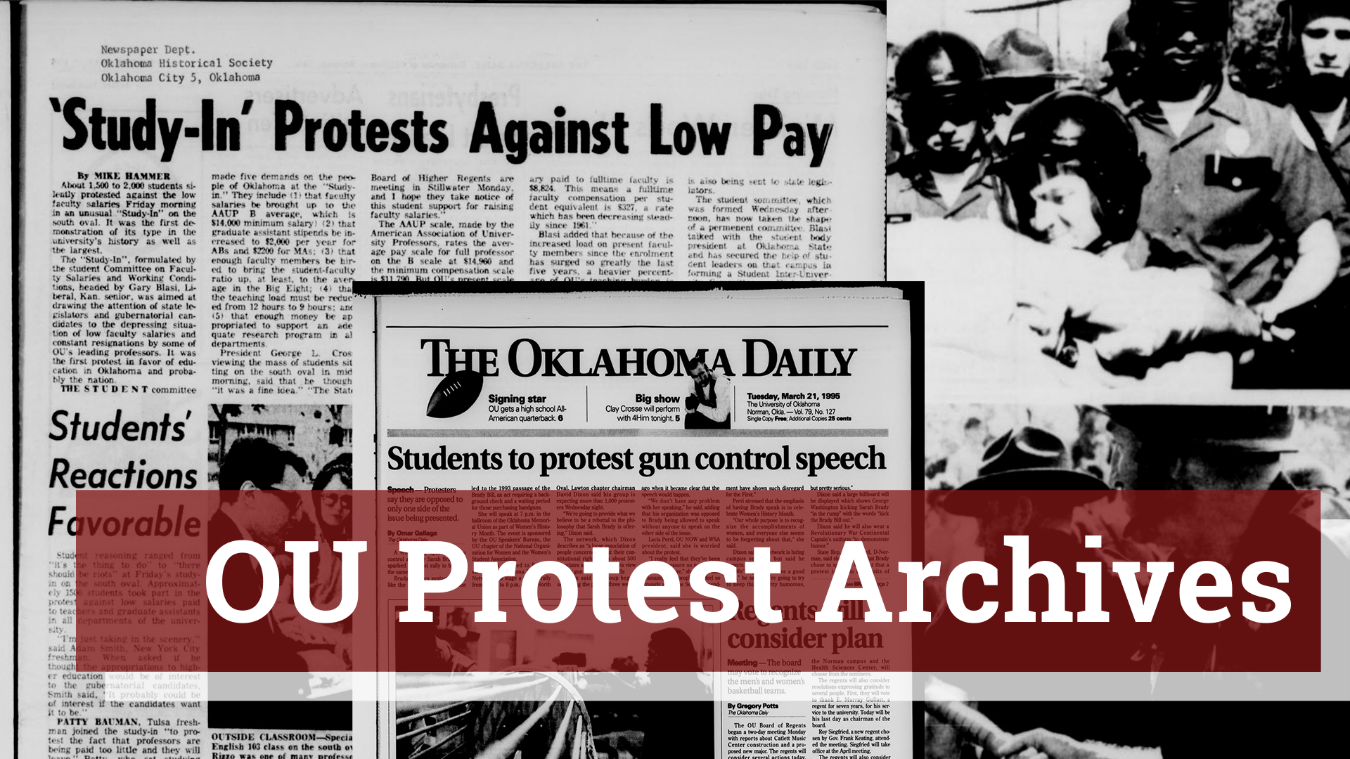 OU Protest Archives