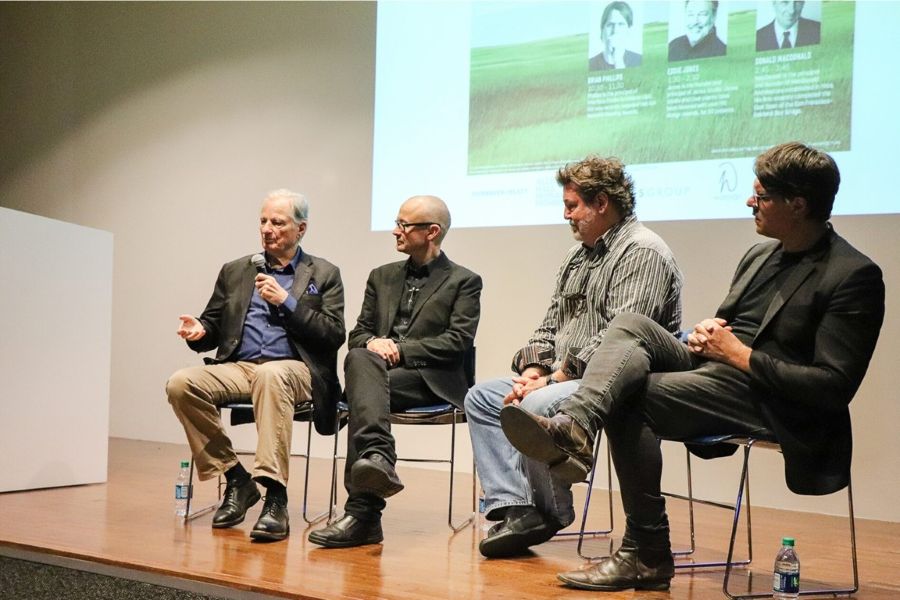 Panelists during the Architects of The American School Symposium.