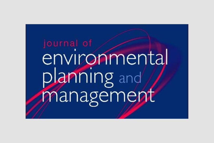 The logo for the Journal of Environmental Planning and Management.
