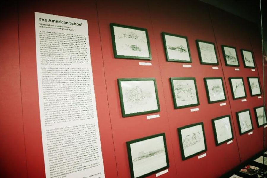 An image from the MacDonald American School exhibition.