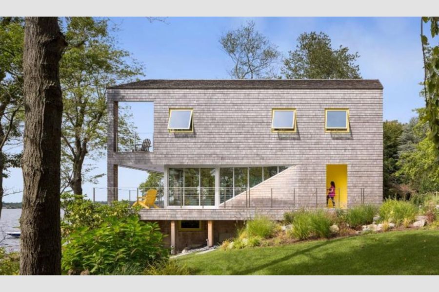 The house designed by Deborah Richards.