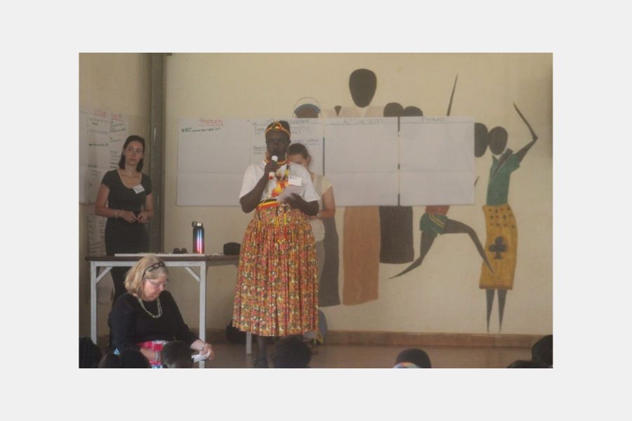 The grassroots peacebuilding conference in Gulu.