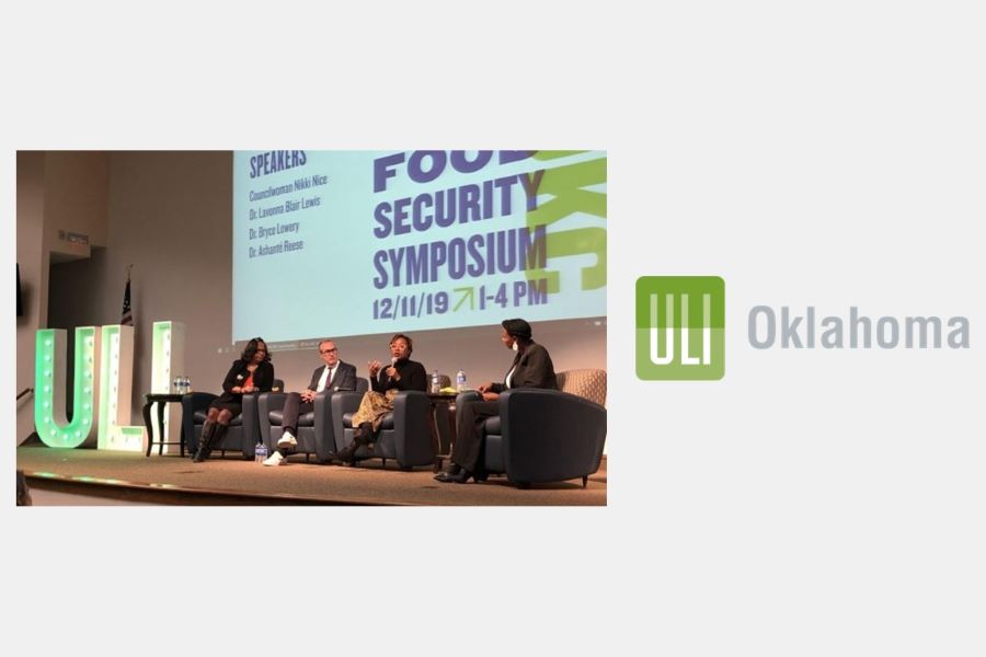 Bryce Lowery and others speaking during the symposium.