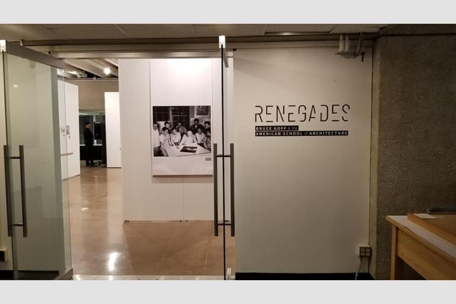 The entrance to the Renegades exhibition.