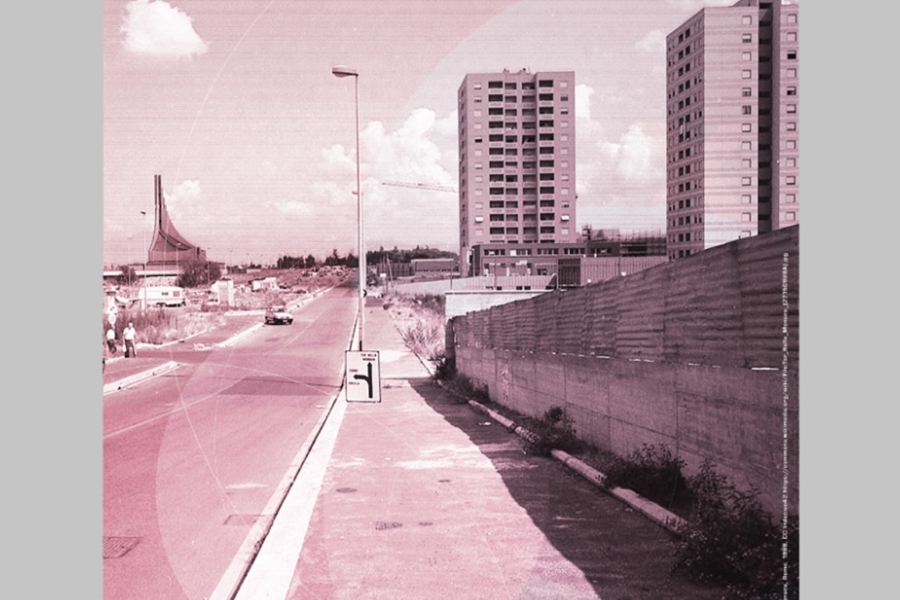 Public Housing in Italy Poster.