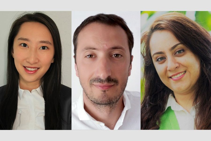 Wenwen Cheng, Francesco Cianfarani, and Negar Matin.