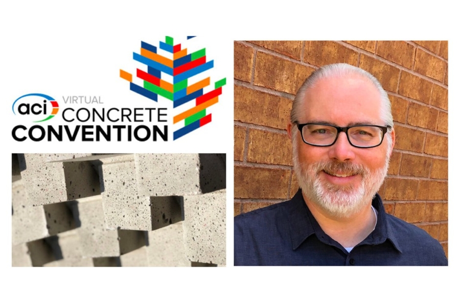 ACI Virtual Concrete Convention logo and Daniel Butko.