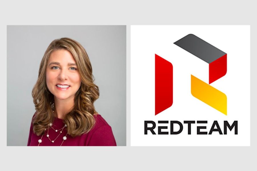 Traci VanDalsem and the RedTeam logo.