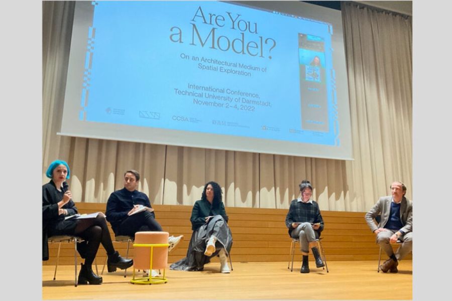 Panelists at the 'Are You A Model?' Conference.