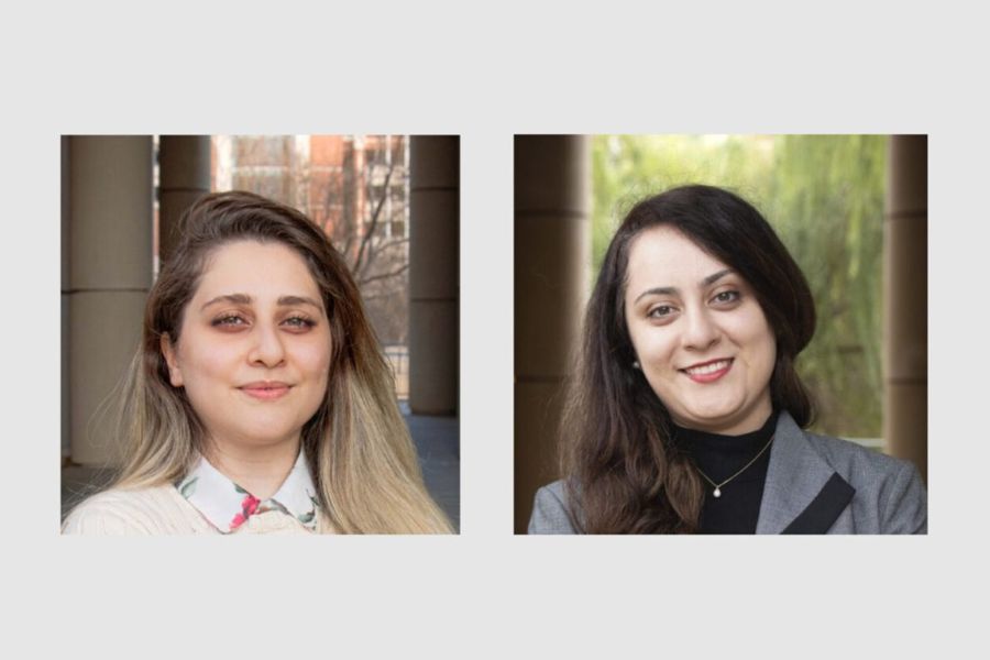 Zhina Rashidzadeh and Negar Matin.