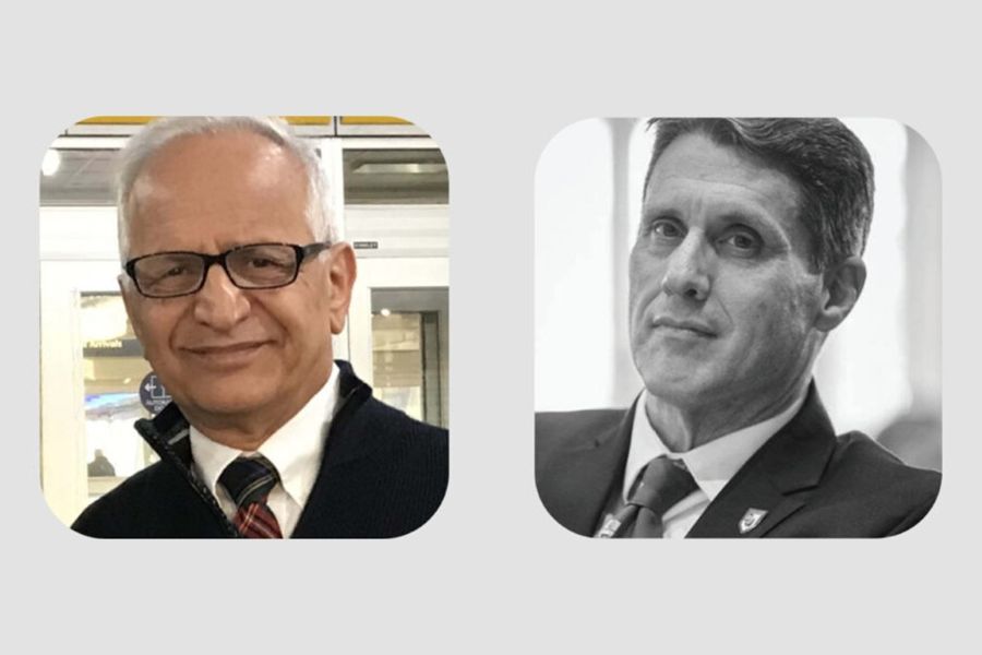 Khosrow Bozorgi and Keith Gåddie.