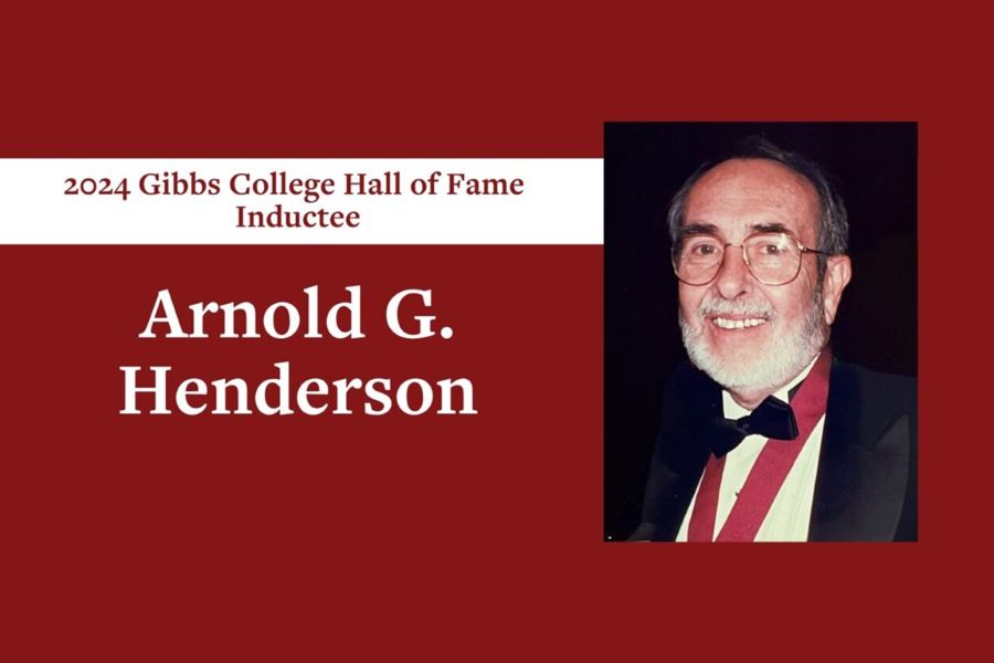 2024 Gibbs College Hall of Fame Inductee Arnold G. Henderson.