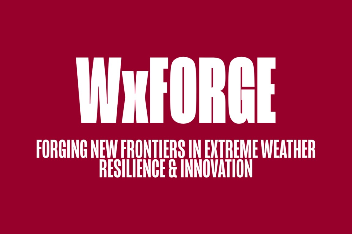 W x FORGE Forging New Frontiers in Extreme Weather Resilience and Innovation logo.