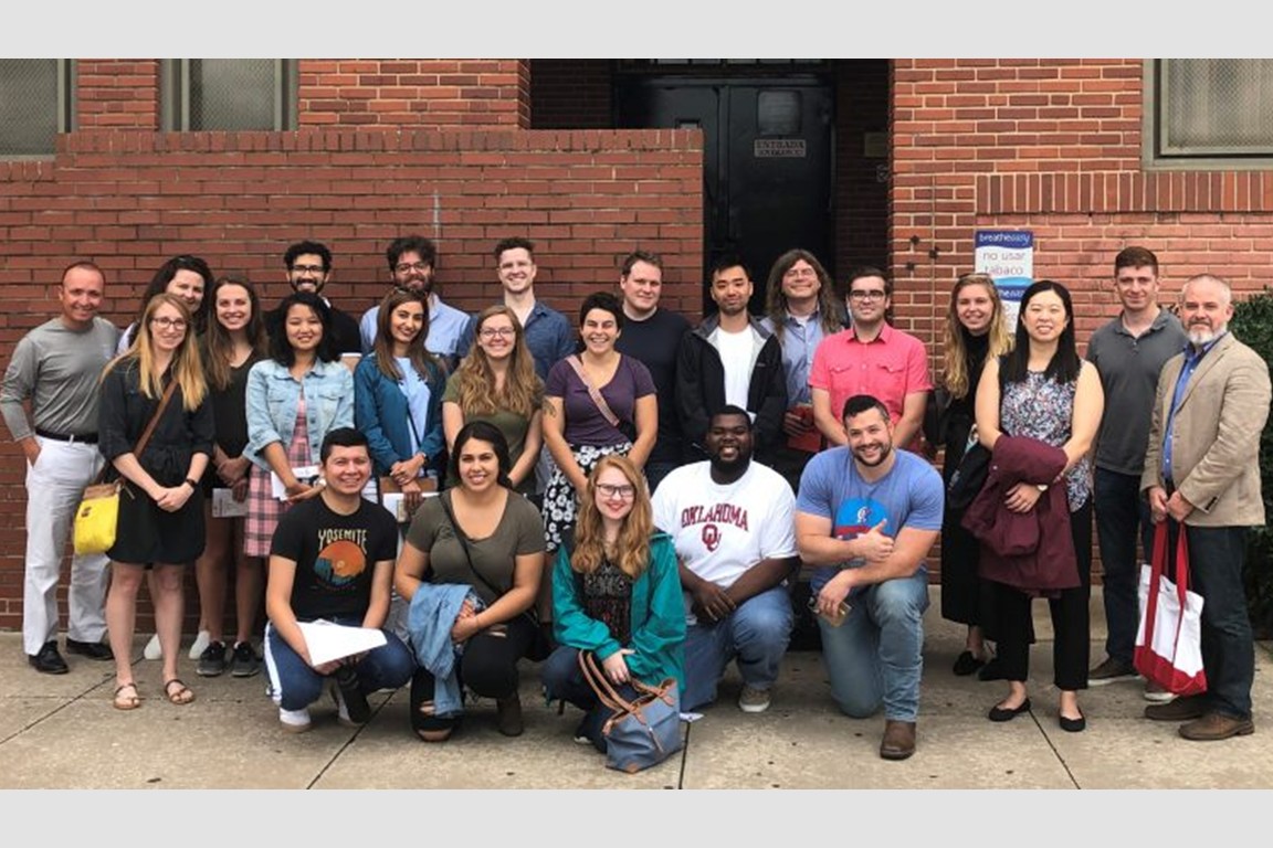 Regional and City Planning students and faculty.