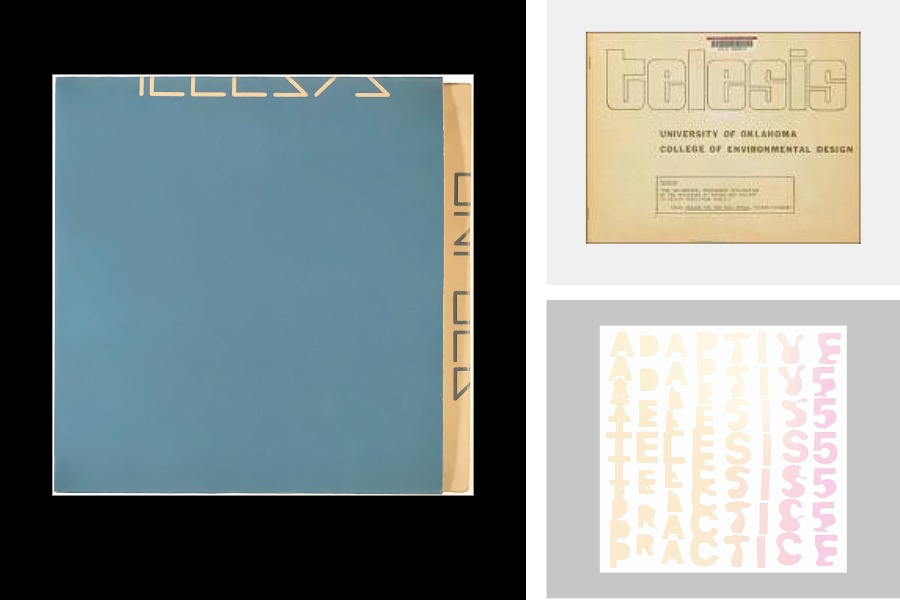 3 covers from various years of Telesis. 
