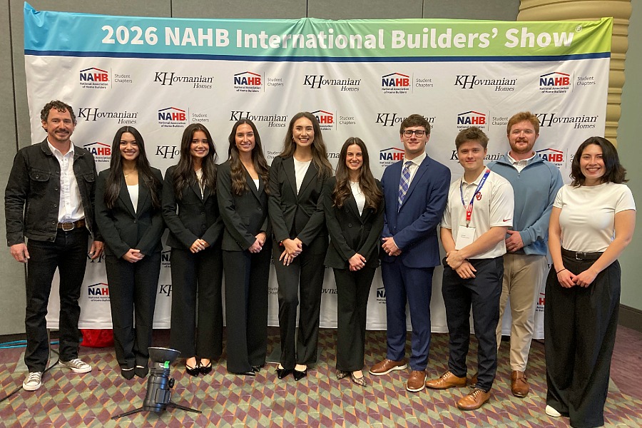 Architecture Students at the National NAHB Competition.