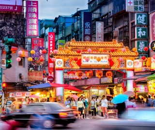 Cityscape in Taiwan