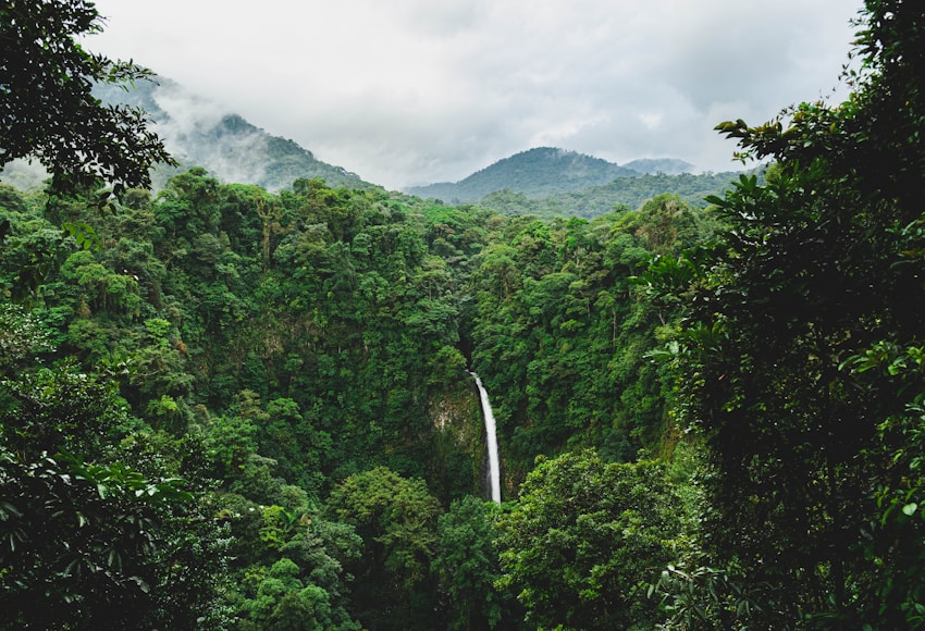 Waterfall in Costa Rica