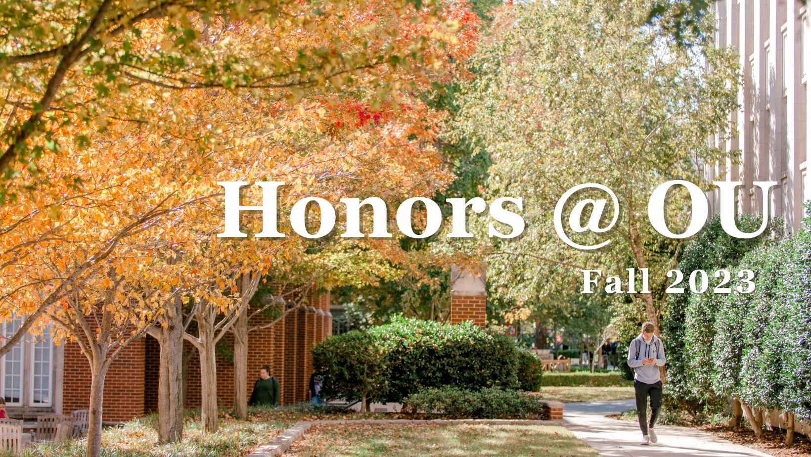 Honors at OU cover