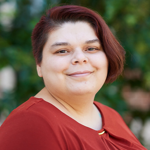 associate professor, Anna Treviño