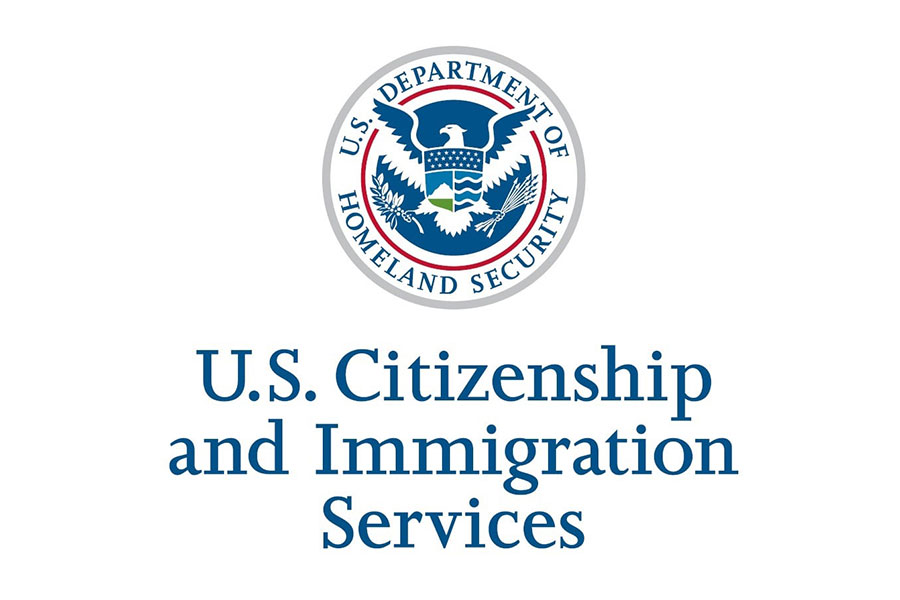 U.S. Department of Homeland Security, U.S. Citizenship and Immigration Services logo.