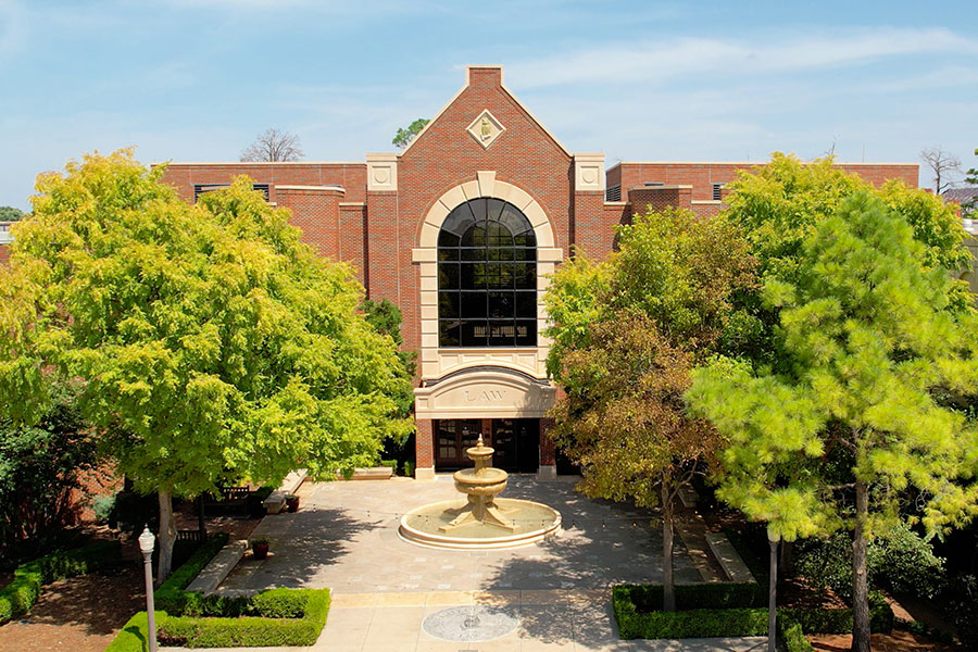 The College of Law building.