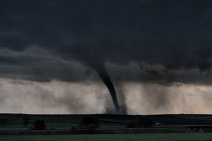 A tornado.