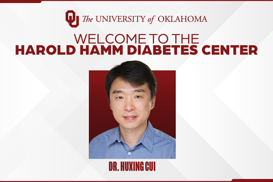 Welcome to the Harold Hamm Diabetes Center Dr. Cui.