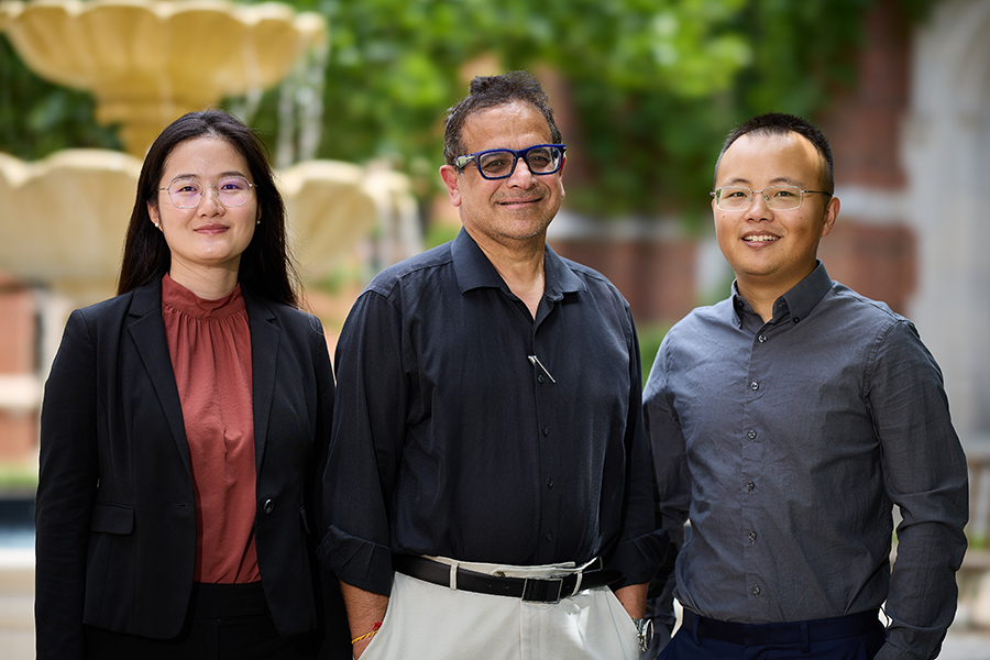 Rui Zhu, Shiva Raman and Yifu Li.