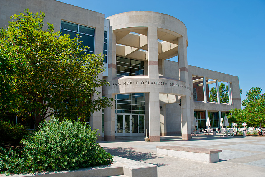Photo of the Sam Noble Oklahoma Museum of Natural History.