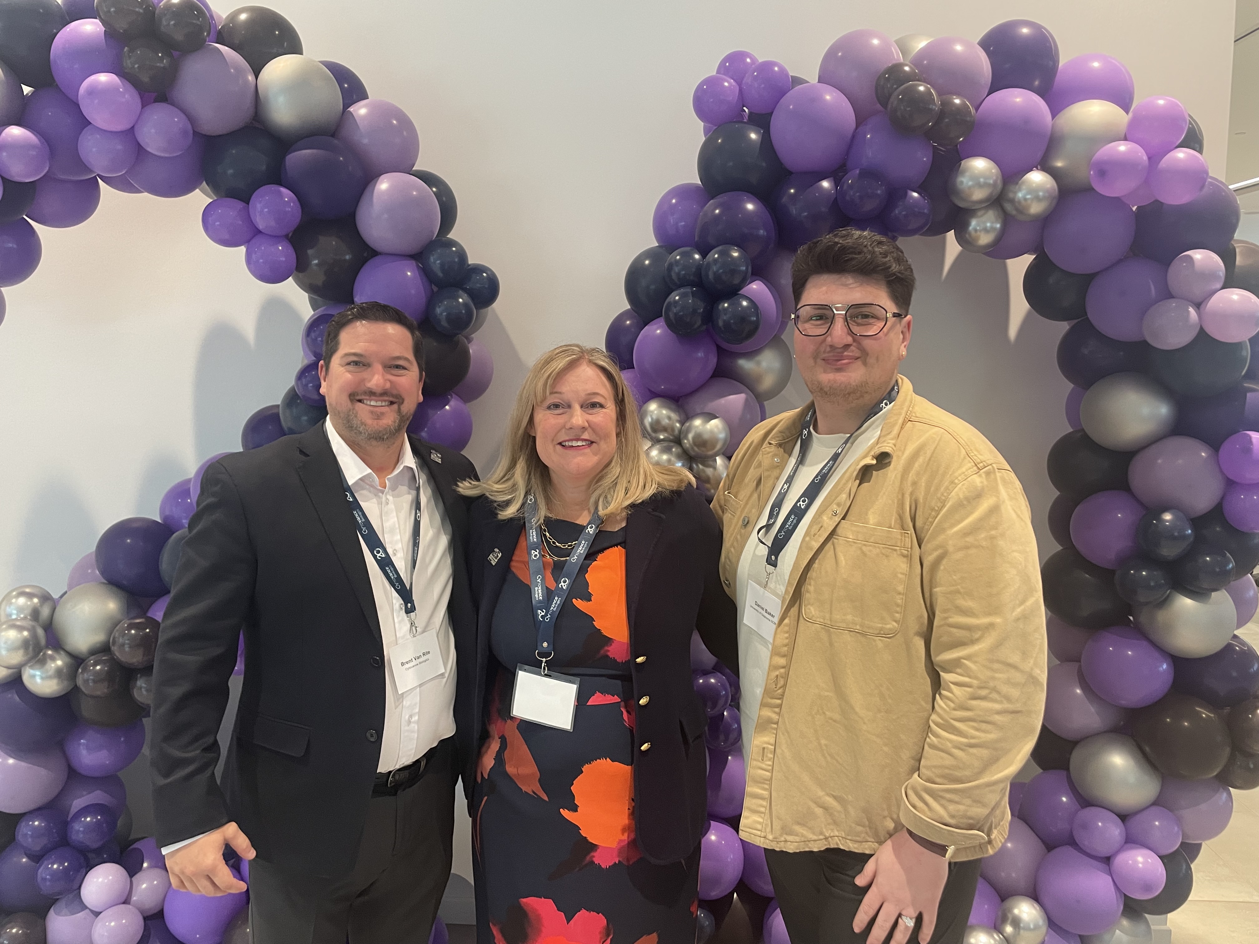 Brent VanRite from Cytovance, Daniel Baker from GCOE Bioprocessing Core Facility, Joyce Burch from University of Oklahoma